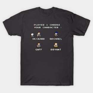 Asplenia Studios "Choose Your Character" (vintage TV) T-Shirt